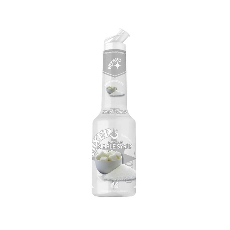 Simple Syrup Mixer – 12oz Bottle, Unflavored, Made In USA, Great For Cocktails & Coffee