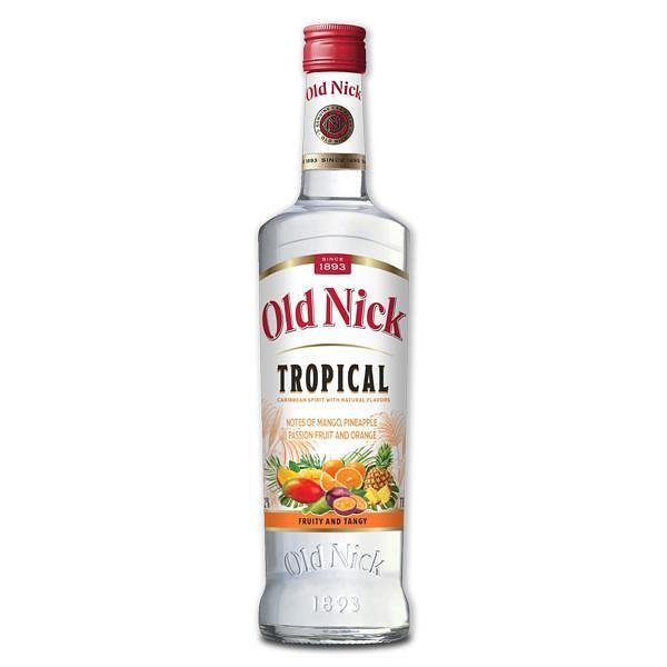Bardinet old Nick tropical rum 32%alc 0,7l