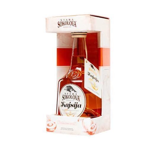 Rakija kajsija Lux 40% alc 0,7l Stara Sokolova